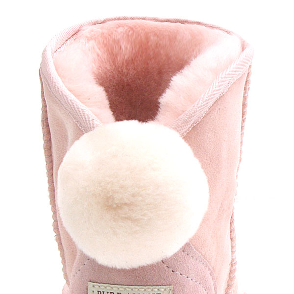 Bunny Mini Ugg Boots - Pink