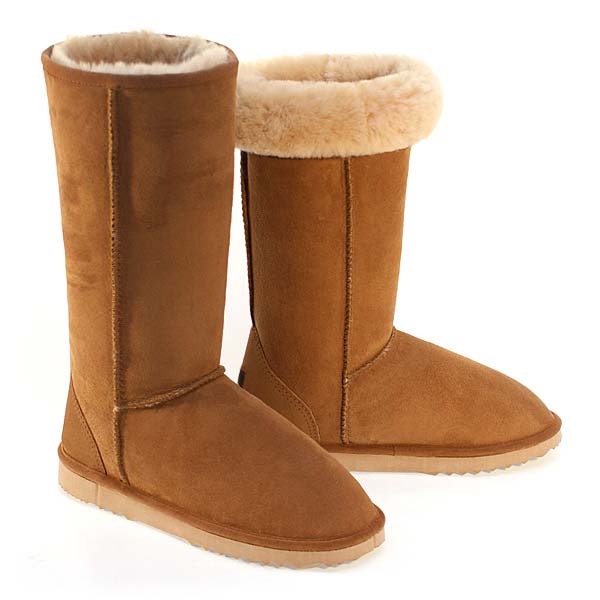 Deluxe Classic Tall Ugg Boots - Chestnut