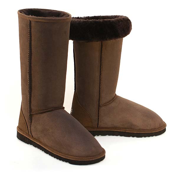 Deluxe Classic Tall Ugg Boots - Chocolate