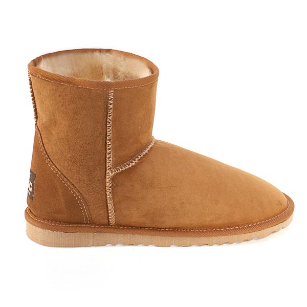 Deluxe Classic Mini Ugg Boots - Chestnut