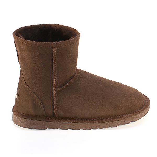 Deluxe Classic Mini Ugg Boots - Chocolate