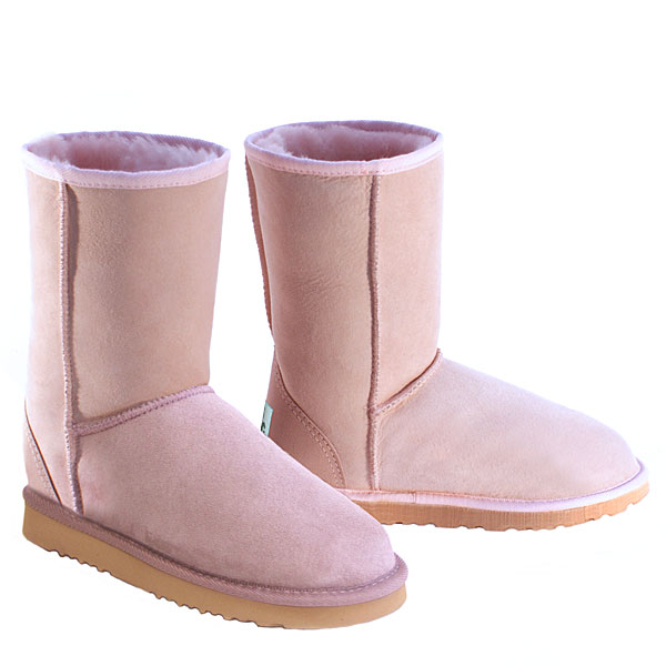 Deluxe Classic Short Ugg Boots - Dusty Pink