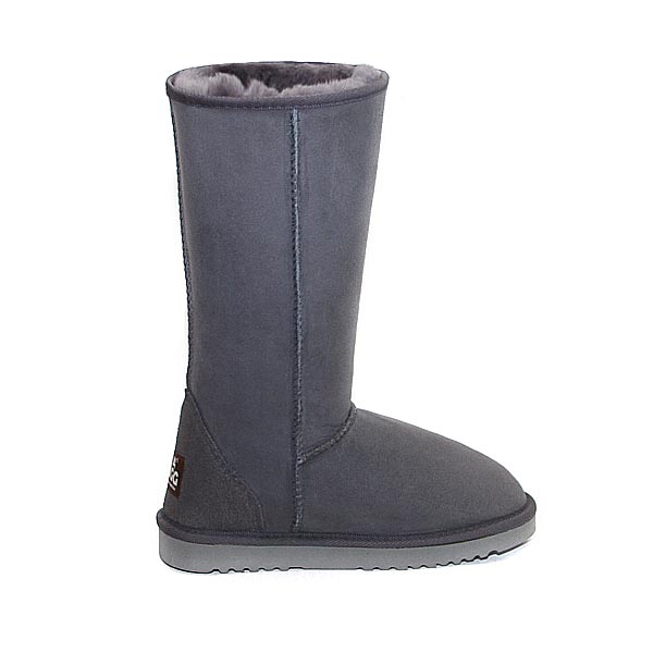 Deluxe Classic Tall Ugg Boots - Grey