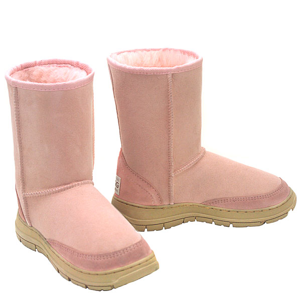 Offroader Short Ugg Boots - Pink