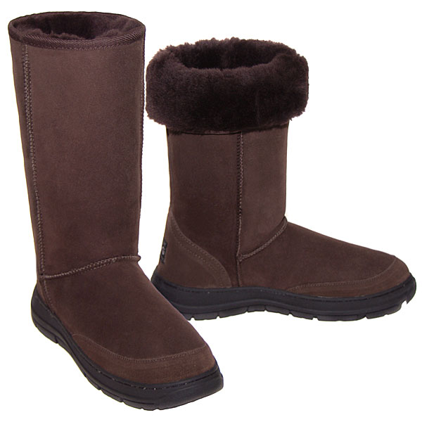 Offroader Tall Ugg Boots - Chocolate