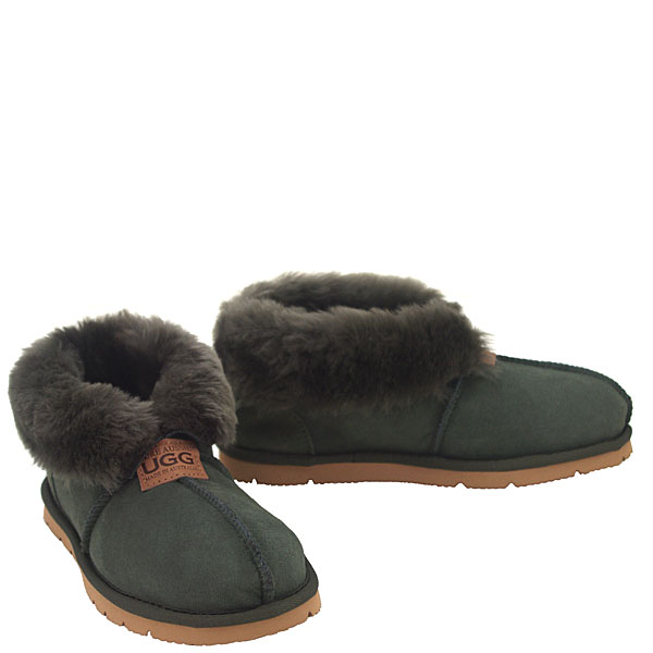 Aussie Slippers Khaki}