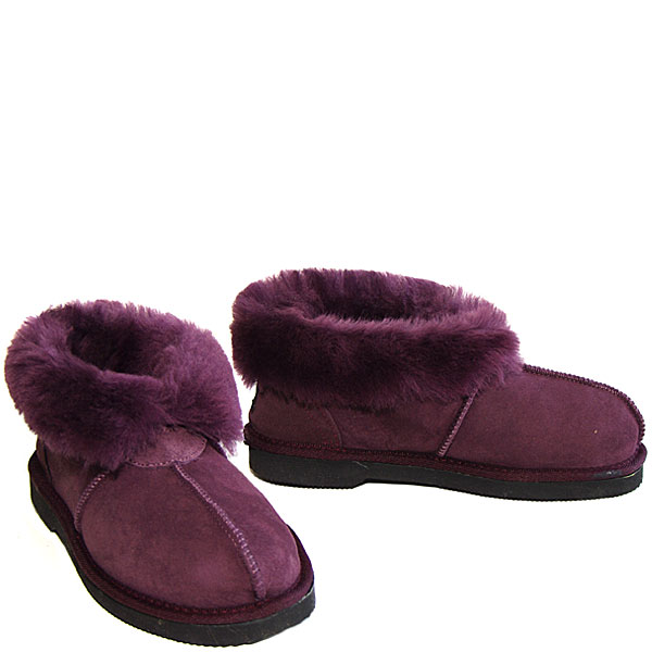 Aussie Slippers Plum}