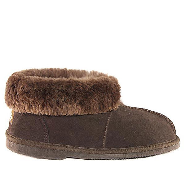 Aussie Sheepskin Slippers - Chocolate