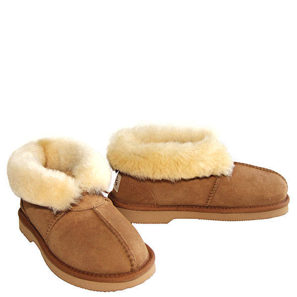 Aussie Sheepskin Slippers - Chestnut