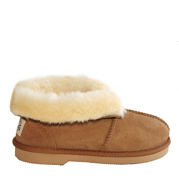 Aussie Sheepskin Slippers - Chestnut