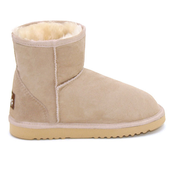 Deluxe Classic Mini Ugg Boots - Sand