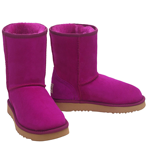 Deluxe Classic Short Ugg Boots Fuchsia