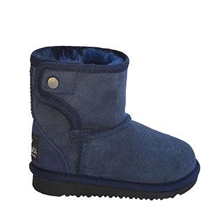 Cutesy Kids Ugg Boots - Navy