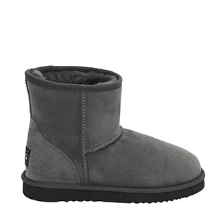 Deluxe Classic Mini Ugg Boots - Grey