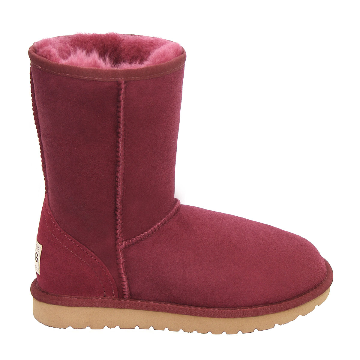 Deluxe Classic Short Ugg Boots - Bordeaux