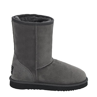 Deluxe Classic Short Ugg Boots - Grey
