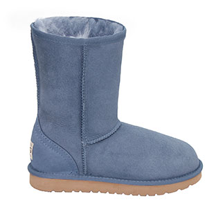 Deluxe Classic Short Ugg Boots - Slate Blue