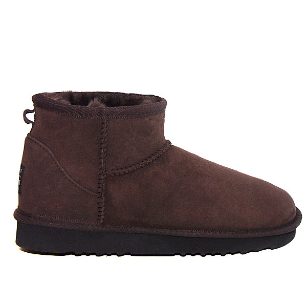 Deluxe Ultra Short Ugg Boots - Chocolate