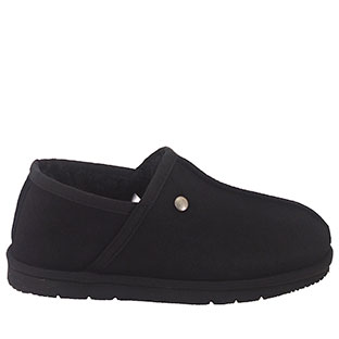 Joey Sheepskin Slippers Black