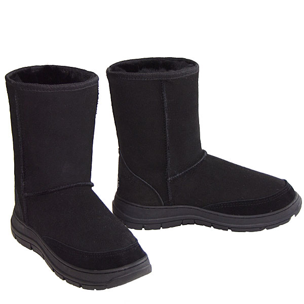 Offroader Short Ugg Boots - Black
