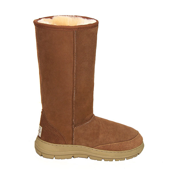 Offroader Tall Ugg Boots - Chestnut