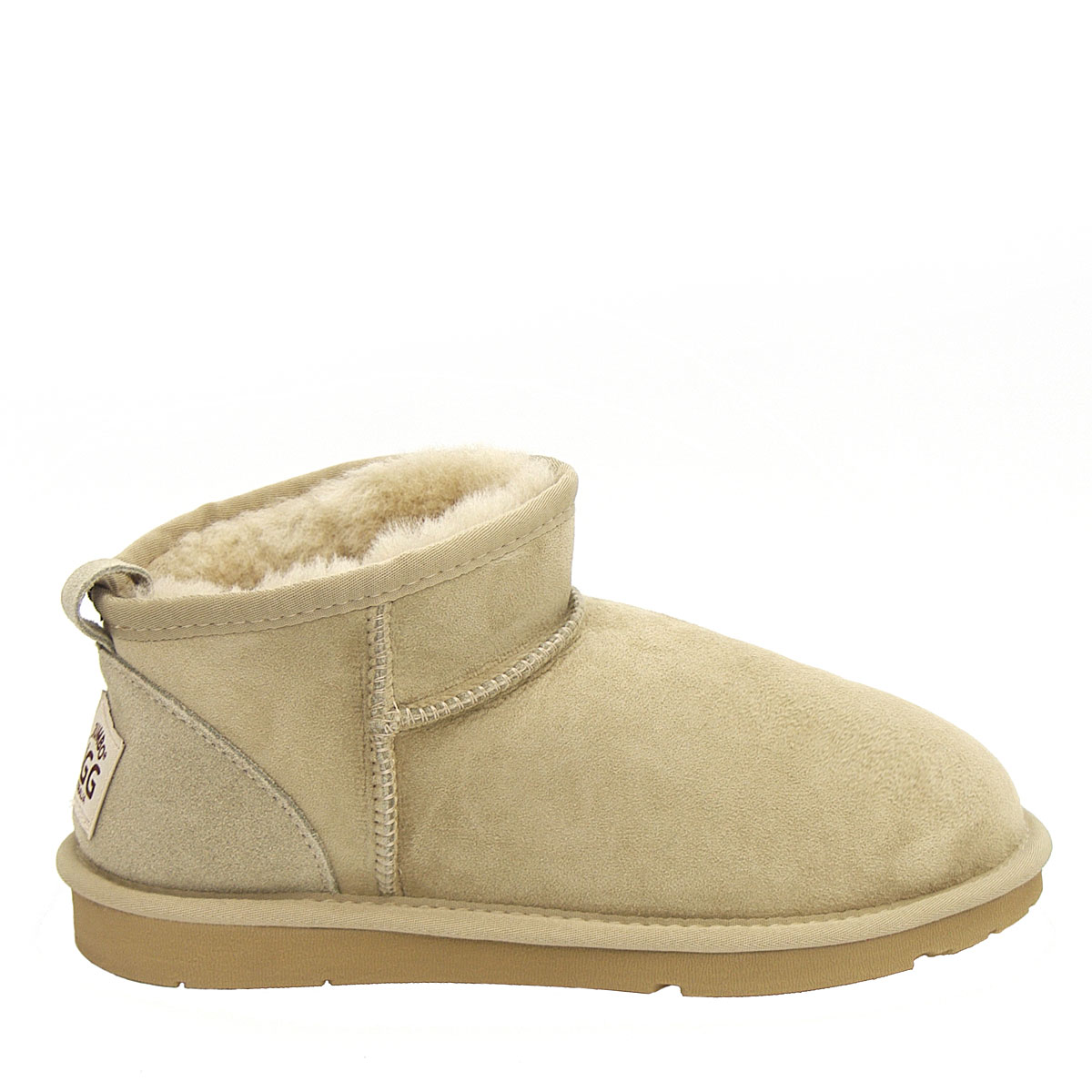 Oxford Mini Ugg Boots - White Olive