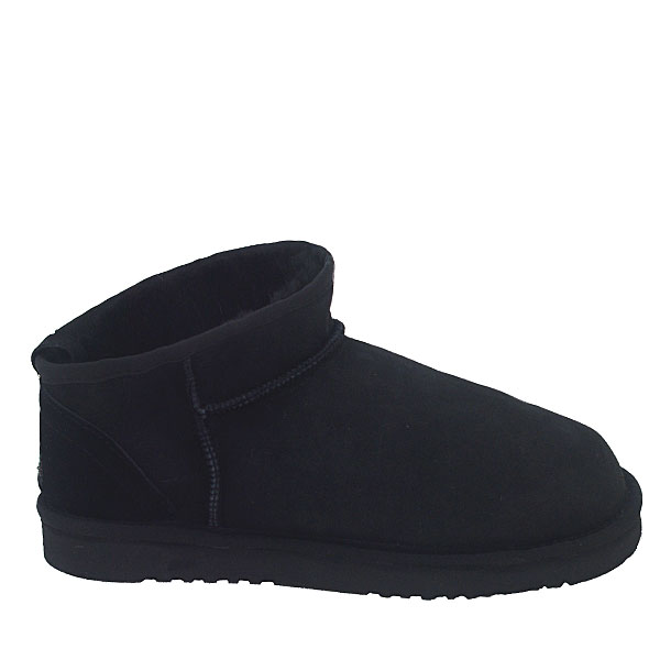 Oxford Mini Ugg Boots - Black