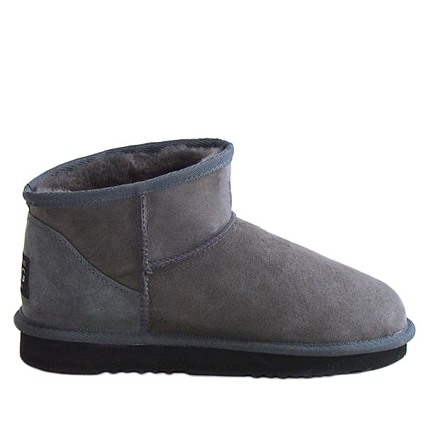 Oxford Mini Ugg Boots - Grey