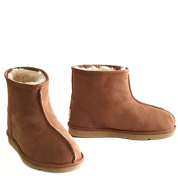 Rip Mini Ugg Boots - Chestnut