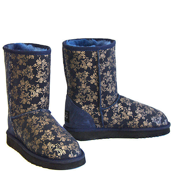 Royal Flower Deluxe Ugg Boots