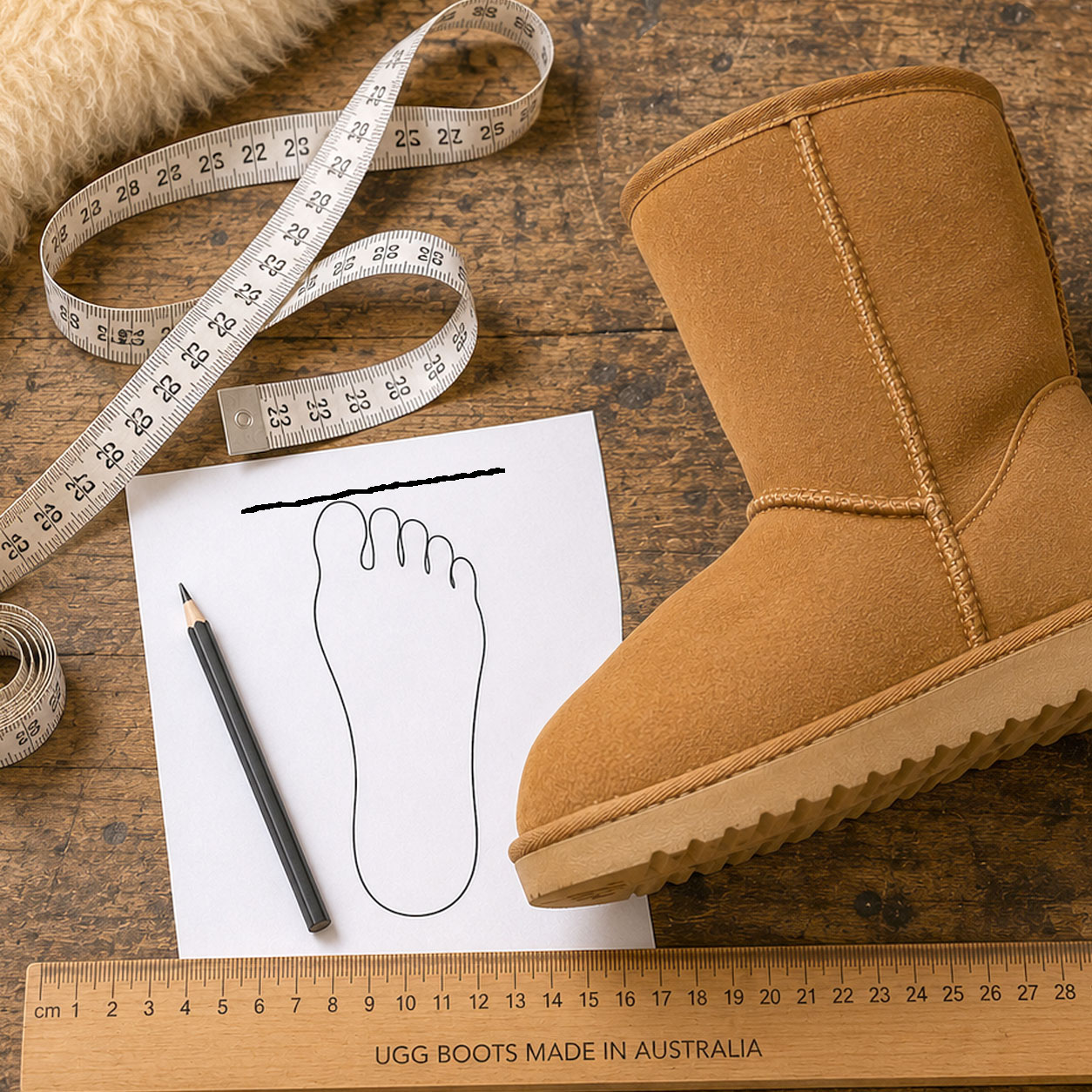 Ugg Boots Size Guide — Australian Made Sheepskin Boots