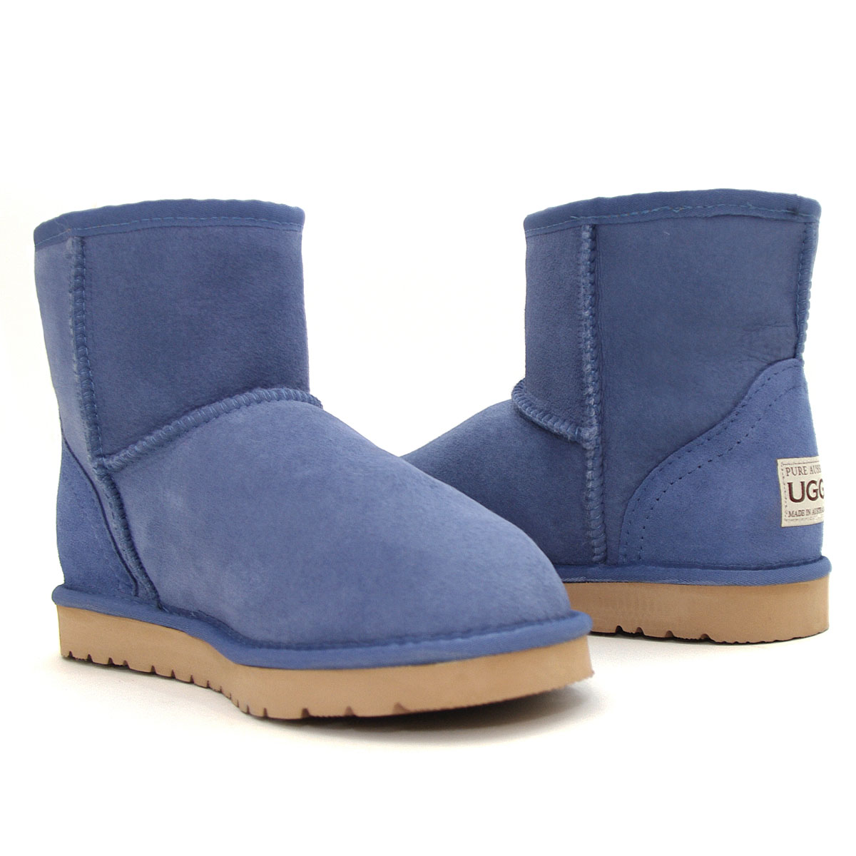 Mini Ugg Boots in Slate Blue